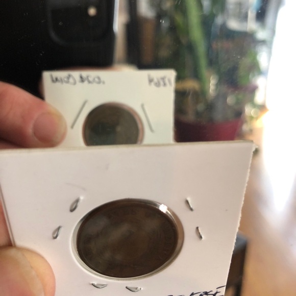 1864 $.02 Major Mint Error, Two Cent Coin Rotated Die Error 180 degree - Picture 6 of 7